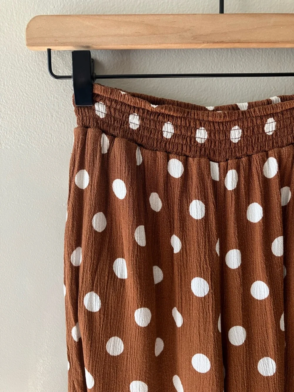 FOREVER 21 Polka Dot Wide Leg Pants - Picture 5 of 7